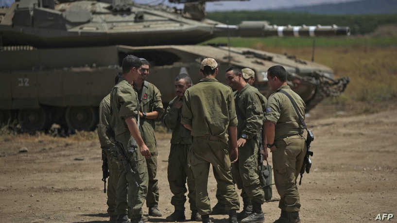 جنود اسرائيليين في الجولان المحتل