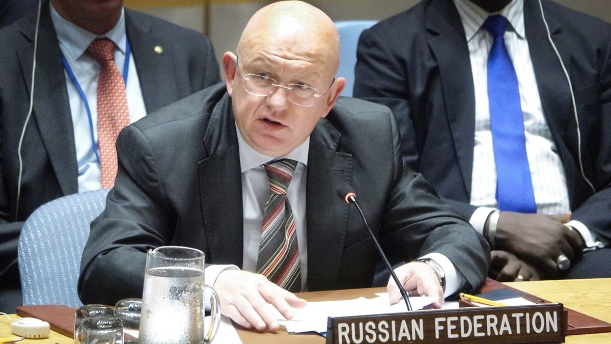 فاسيلي نيبينزيا سفير روسيا إلى الأمم المتحدة