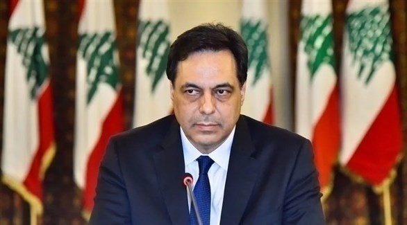 رئيس حكومة تصريف الاعمال اللبناني حسان دياب