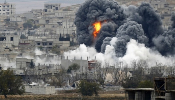 القصف الروسي المستمر على مناطق المعارضة السورية