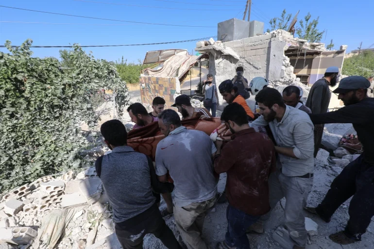 مقتل مدنيين في قصف لقوات النظام بريف إدلب