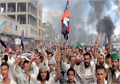 احتجاجات في اليمن بسبب غلاء  المعيشة والانهيار الاقتصاد