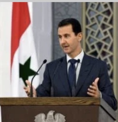 بشار الأسد يلقي القسم الدستوري في قصر الشعب(إنترنت)