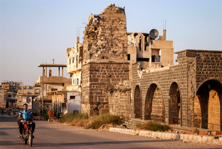 المسجد العمري في درعا(انترنت)