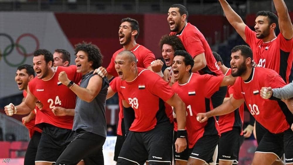 فريق كرة اليد المصري