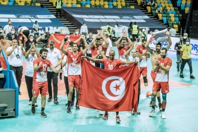 تونس تهزم الكاميرون وتحرز اللقب 11 في بطولة أمم افريقيا لكرة الطائرة