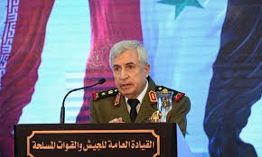 وزير الدفاع في حكومة النظام السوري العماد علي ايوب