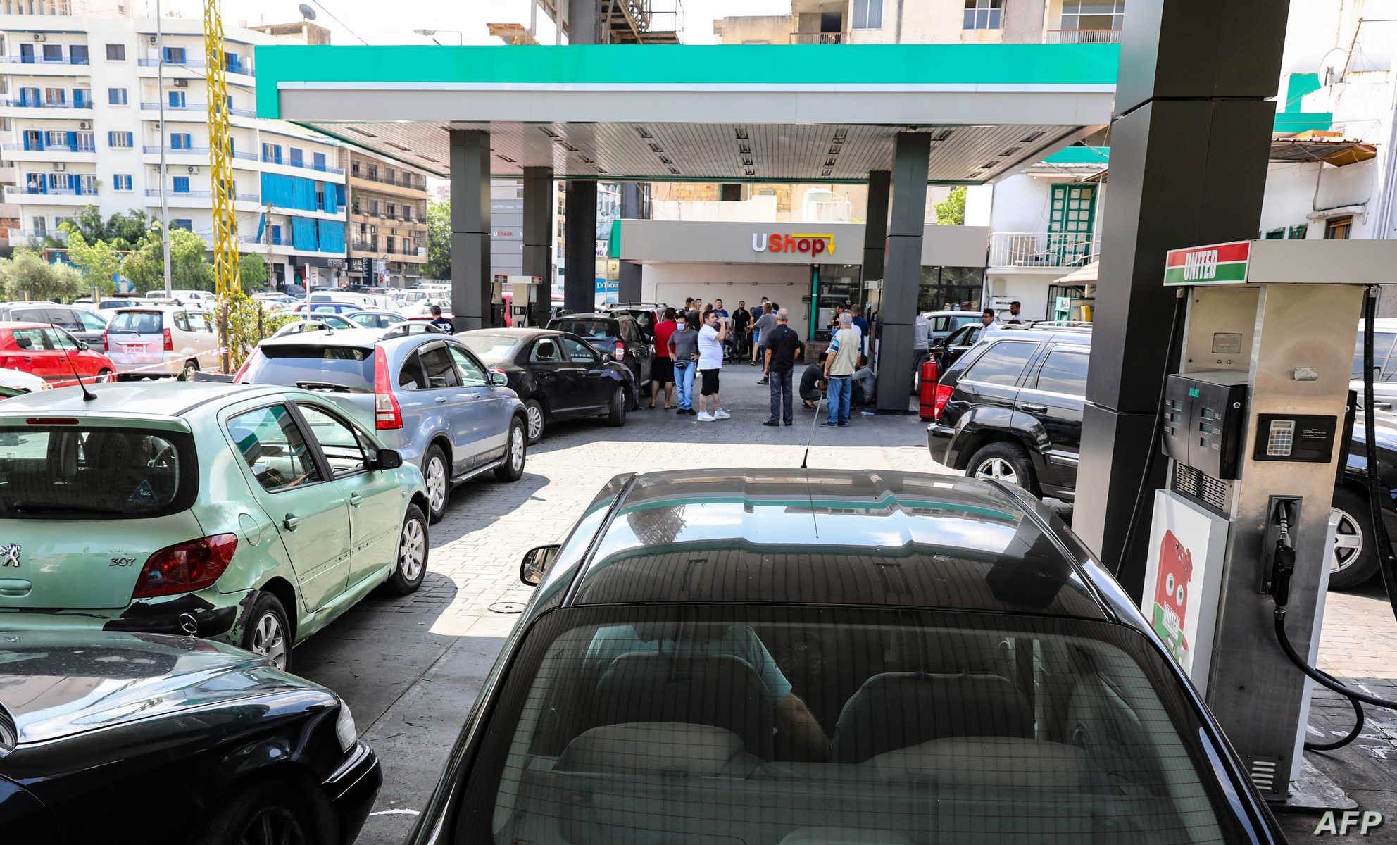 أزمة الوقودالخانقة في لبنان