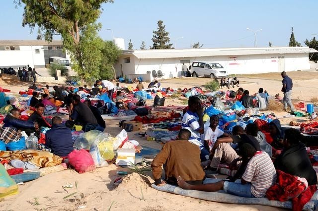 مهاجرون في ليبيا