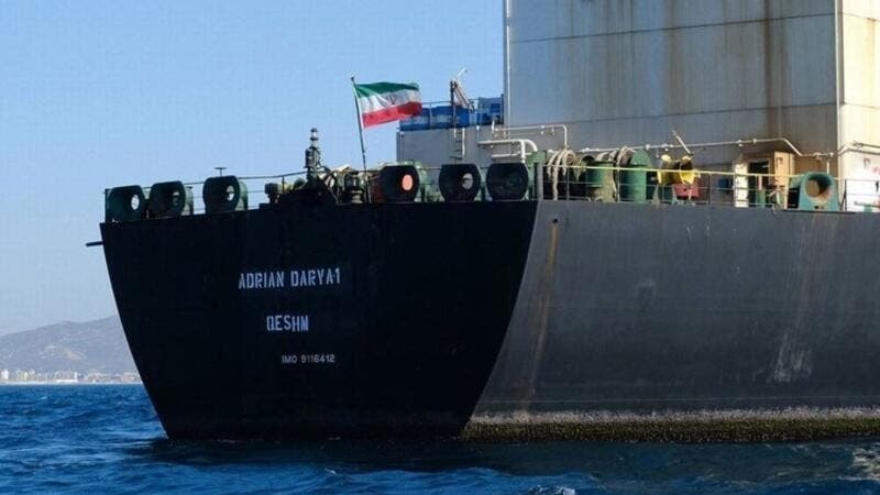 تانكر تراكرز: ناقلة الوقود الإيرانية الثالثة للبنان وصلت بانياس في سوريا