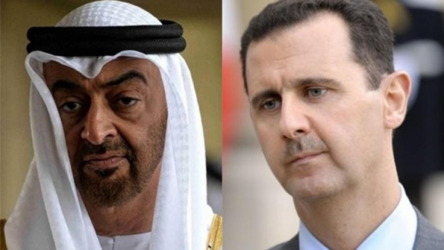 الأسد ومحمد بن زايد