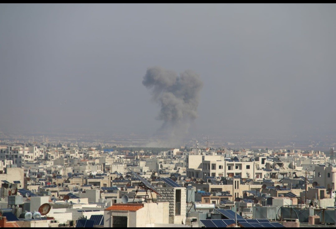 قصف يستهدف  مدنيين في ريف ادلب