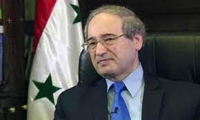 وزير خارجية النظام السوري فيصل المقداد