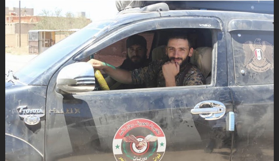 عناصر من قوات النظام في درعا(انترنت)