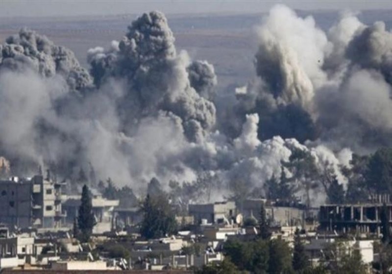 قصف إدلب (صورة من الأرشيف)