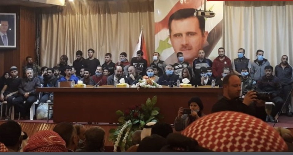 نظام الأسد يفرج عن بعض المعتقلين في سجونه(انترنت)