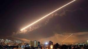 هجوم صاروخي اسرائيلي على جمشق