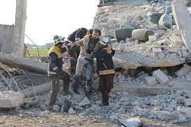 قصف روسي على المدن السورية
