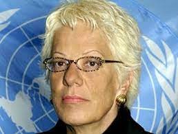 المدعية العامة السابقة للأمم المتحدة كارلا ديل بونتي