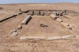 موقع الأثار المكتشف في سيناء