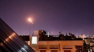 صواريخ اسرائيلية فوق دمشق