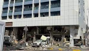 المطعم الذي وقع فيه انفجار في أبو ظبي