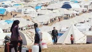مخيم للاجئين السوريين في لبنان