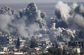 قصف روسي على المدن السورية في الشمال