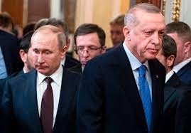 الرئيسان رجب طيب أوردغان وفلايمير بوتين