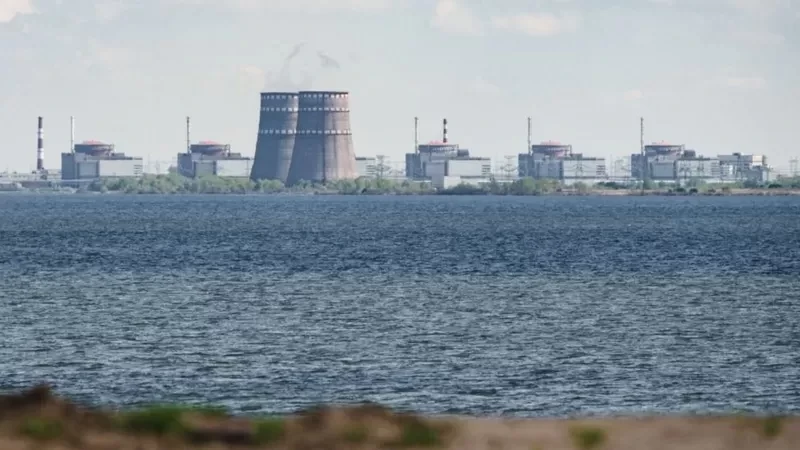 محطة زابوريجيا النووية في أوكرانيا (انترنت)