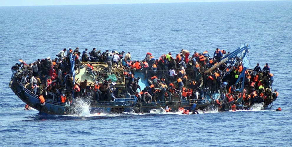 صورة تعبيرية قوارب الهجرة"الموت"،(انترنت)