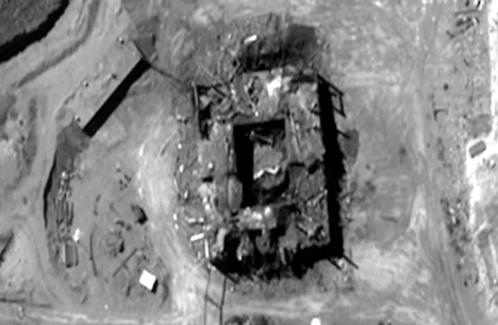 المفاعل النووي السوري في دير الزور(انترنت)