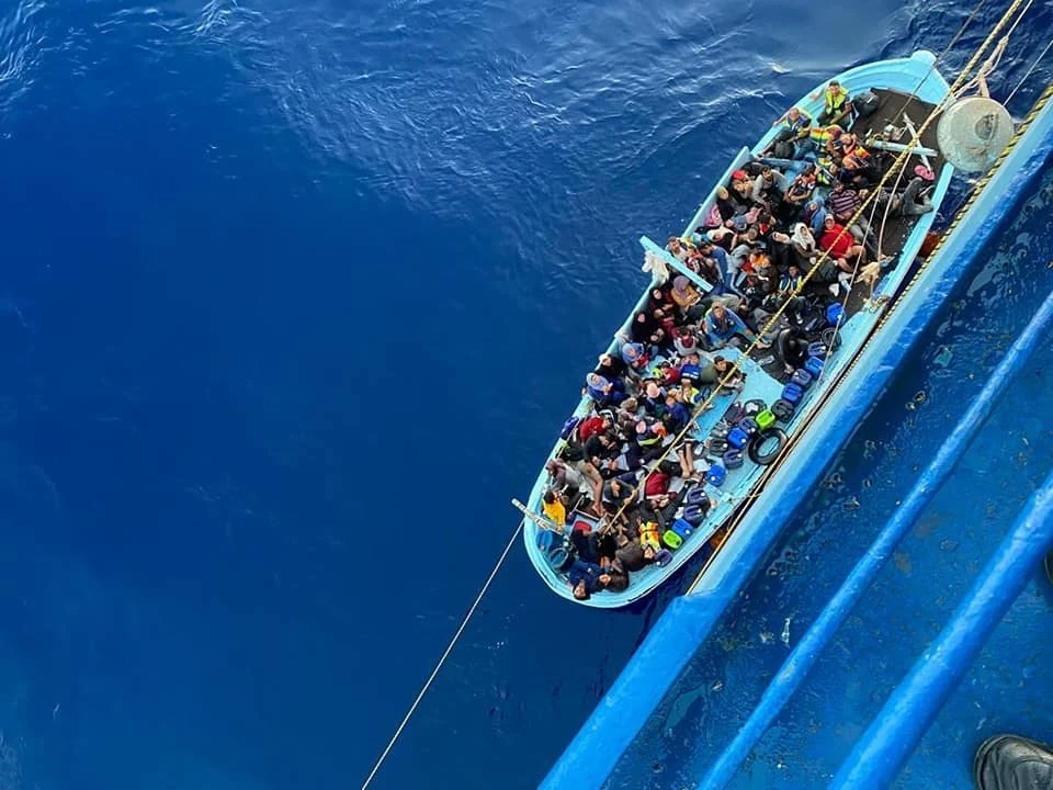 القارب اللبناني الذي أنقذته السلطات المصرية