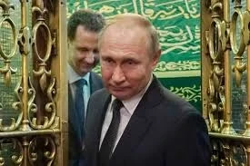 الرئيس الروسي فلاديمير بوتين ورئيس النظام السوري بشار الأسد