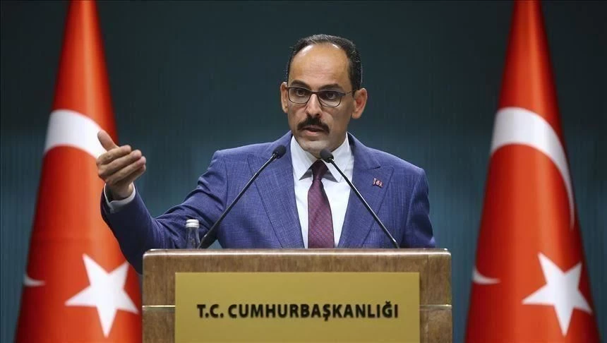 المتحدث باسم الرئاسة التركية إبراهيم قالن (الأناضول)