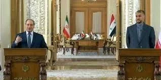 وزير خارجية أيران حسين أمير عبد اللهيان ووزير خارجية النظام السوري فيصل المقداد