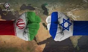 علم أيران وعلم إسرائيل صورة تعبيرية عن الصراع بينهما