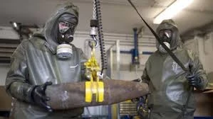 فريق تفتيش عن الأسلحة الكيميائية في سوريا