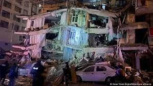 حانب من الزلزال الذي ضرب تركيا وسوريا