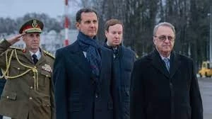 رئيس النظام السوري بشار الأسد ونائب وزير الخارجية الروسي ميخائيل بوغدانوف