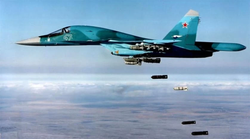 طائرات روسية تقصف قرى سورية