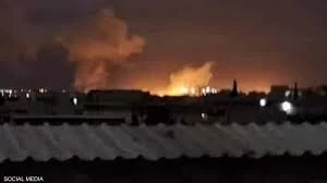 الضربة الإسرائيلية لمطار حلب