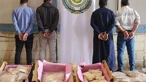القاء القبض على اربعة مهربين في السعودية