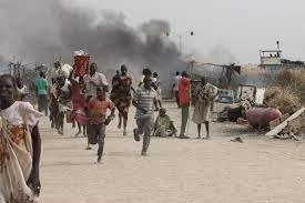 جانب من الحرب الدائرة في السودان