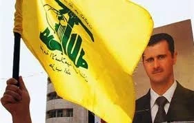 صورة تعبيرية عن تحالف حزب الله والنظام السوري