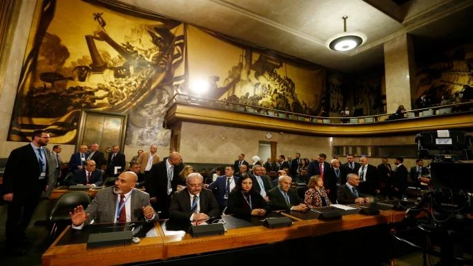 اجتماعات اللجنة الدستورية السورية في جنيف