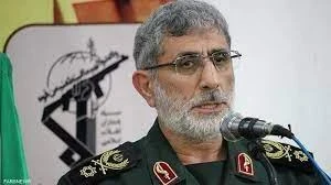 قائد الحرس الثورة الإيراني اسماعيل قاآني