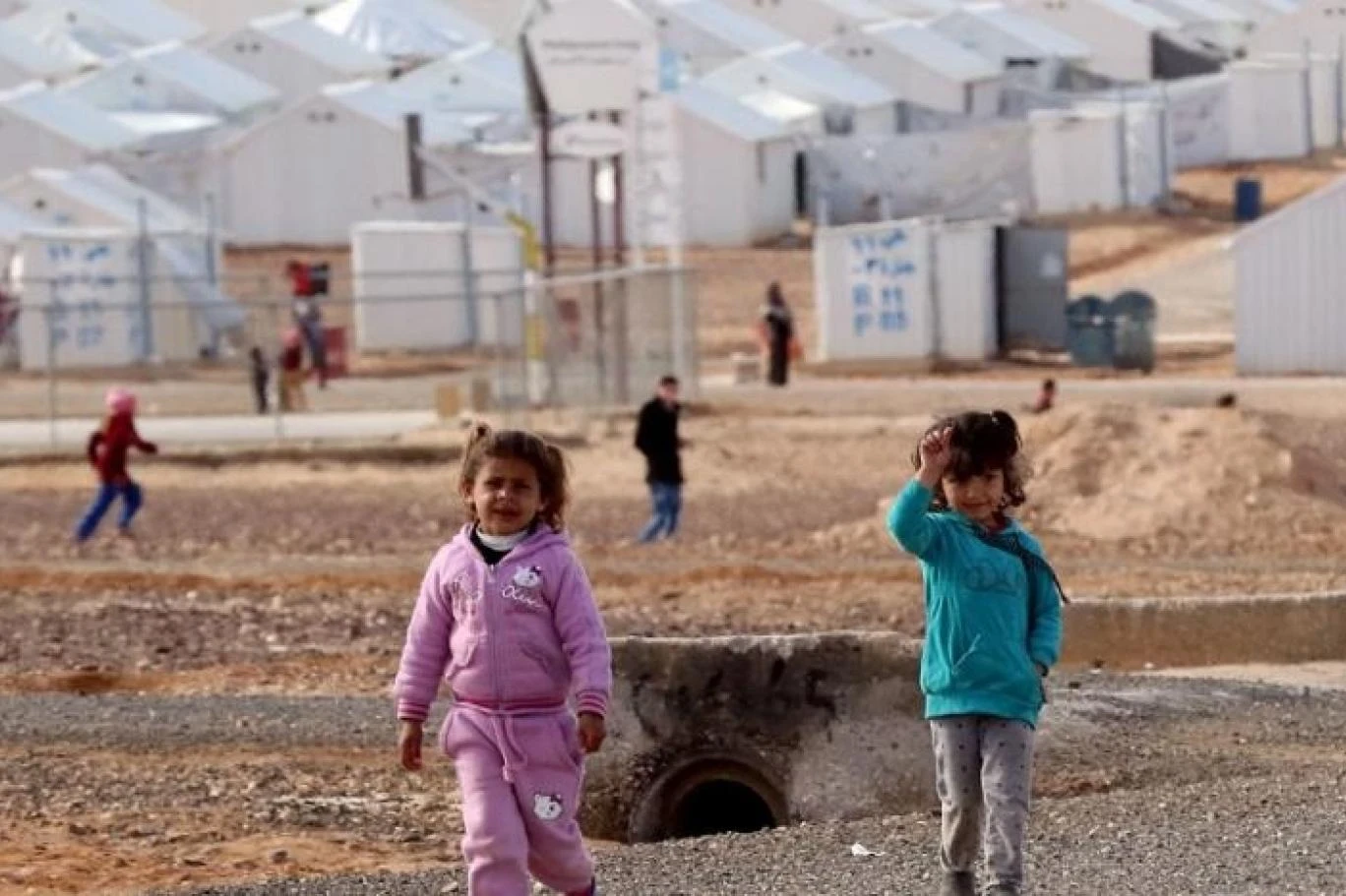 معاناة اللاجئين السوريين في الأردن من انعدام الأمن الغذائي (أ ف ب)
