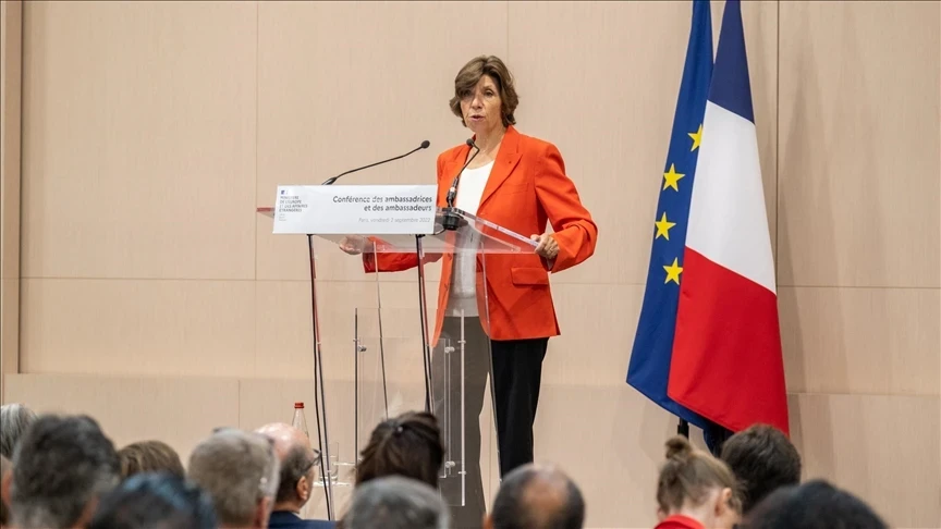 وزيرة خارجية فرنسا " كاثرين كولونا "