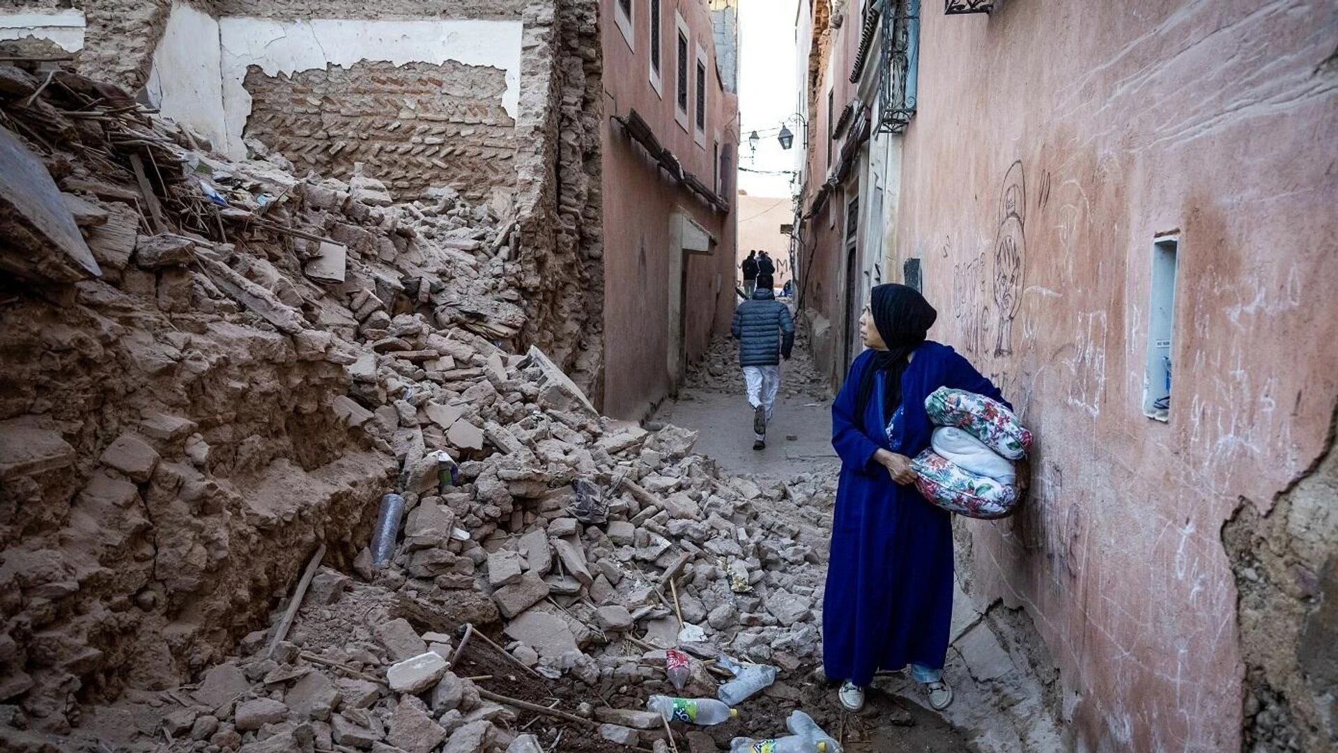 زلزال المغرب المدمر